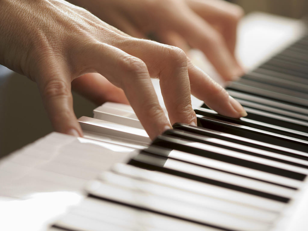 Joy from musical notes
